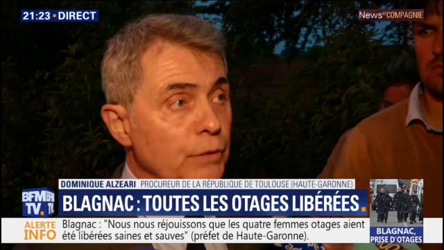 Blagnac: Selon le procureur de la République, le preneur d'otages présumé était défavorablement connu des services de police
