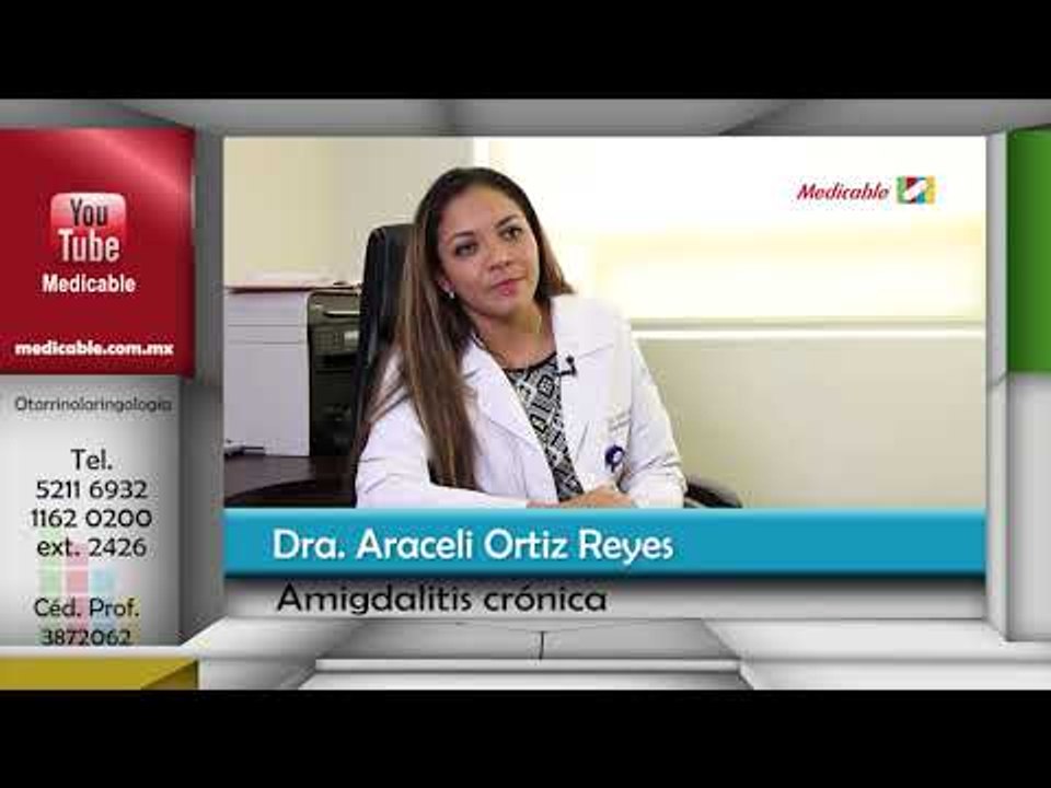 ¿Qué es la amigdalitis crónica?