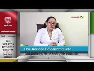 ¿Cómo se diagnostican el bocio y los nódulos tiroideos?