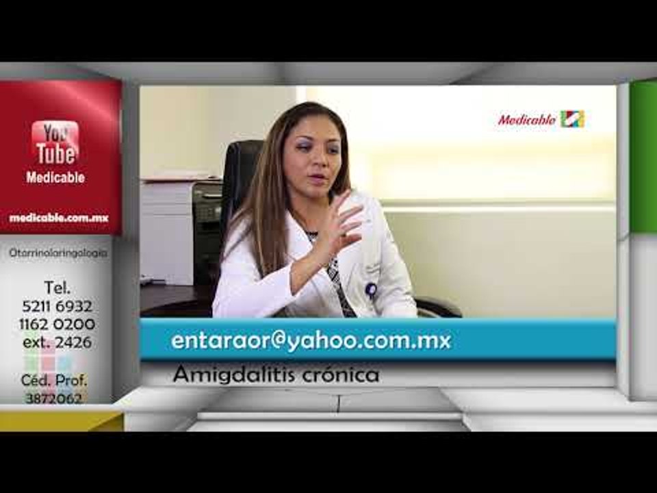 ¿Cómo se diagnostica la amigdalitis crónica?