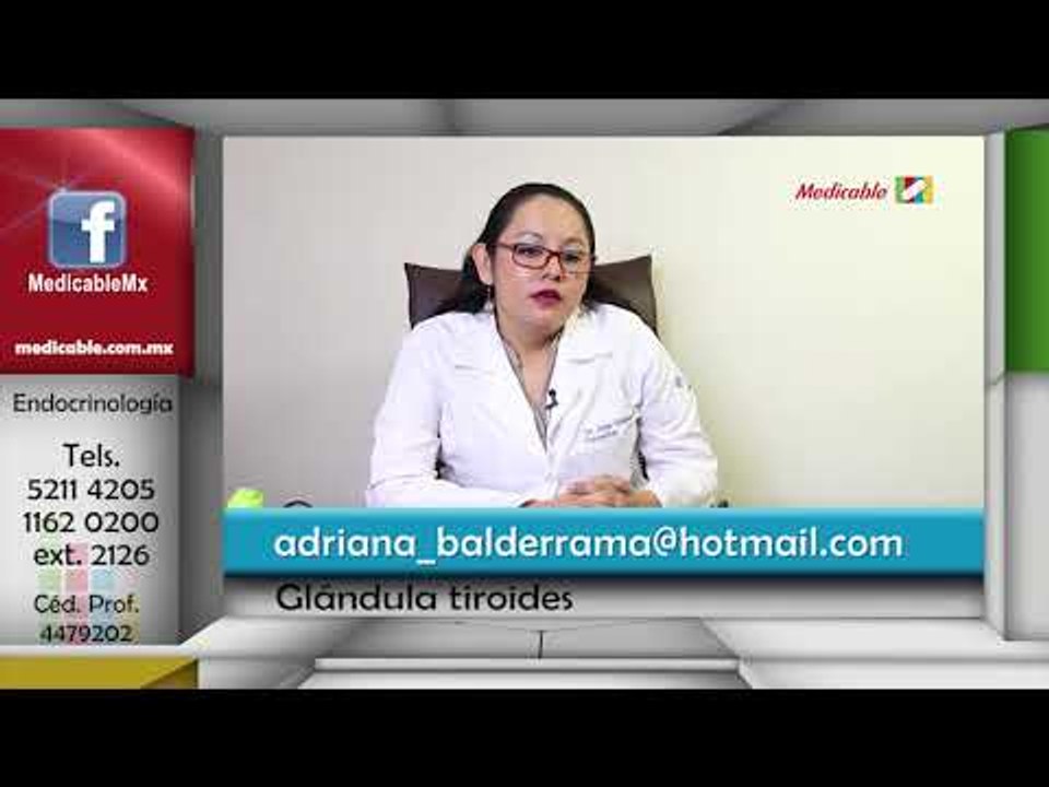 ¿Cuáles son los síntomas de las alteraciones de la glándula Tiroides?