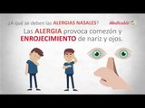 ¿A QUÉ SE DEBEN LAS ALERGIAS NASALES?
