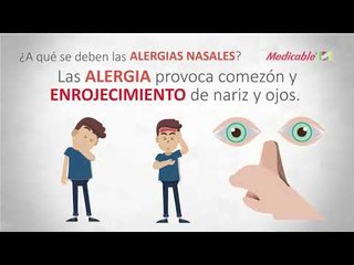 ¿A QUÉ SE DEBEN LAS ALERGIAS NASALES?