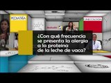 ¿Qué tan frecuente es la alergia a la proteína de leche de vaca?