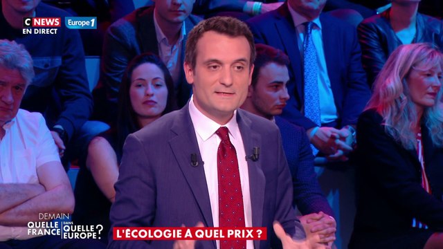 Florian Philippot sur l’écologie : «Il faut un système national» de l’électricité