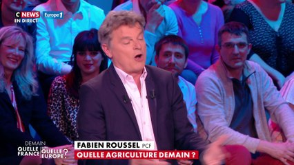 Fabien Roussel et les coccinelles « camarades » chinoises