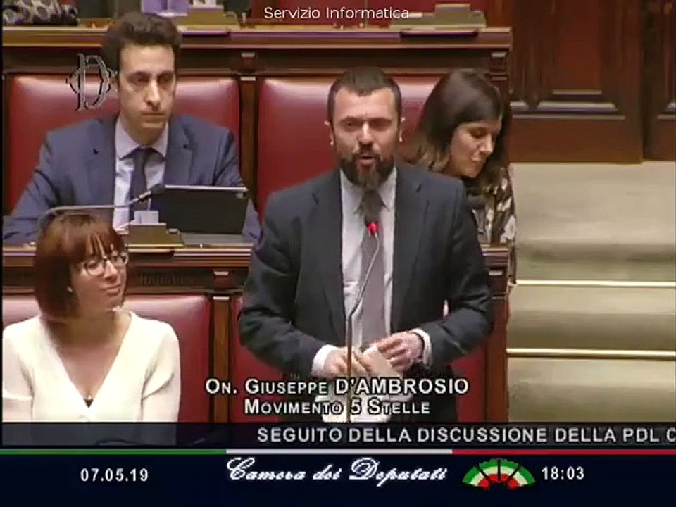 Riforma costituzionale riduce da 630 a 400 deputati e da 315 a 200 senatori, D'Ambrosio: "offese e insulti da PD e Forza Italia" - video