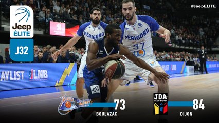 Jeep® ÉLITE : Boulazac vs Dijon (J32)