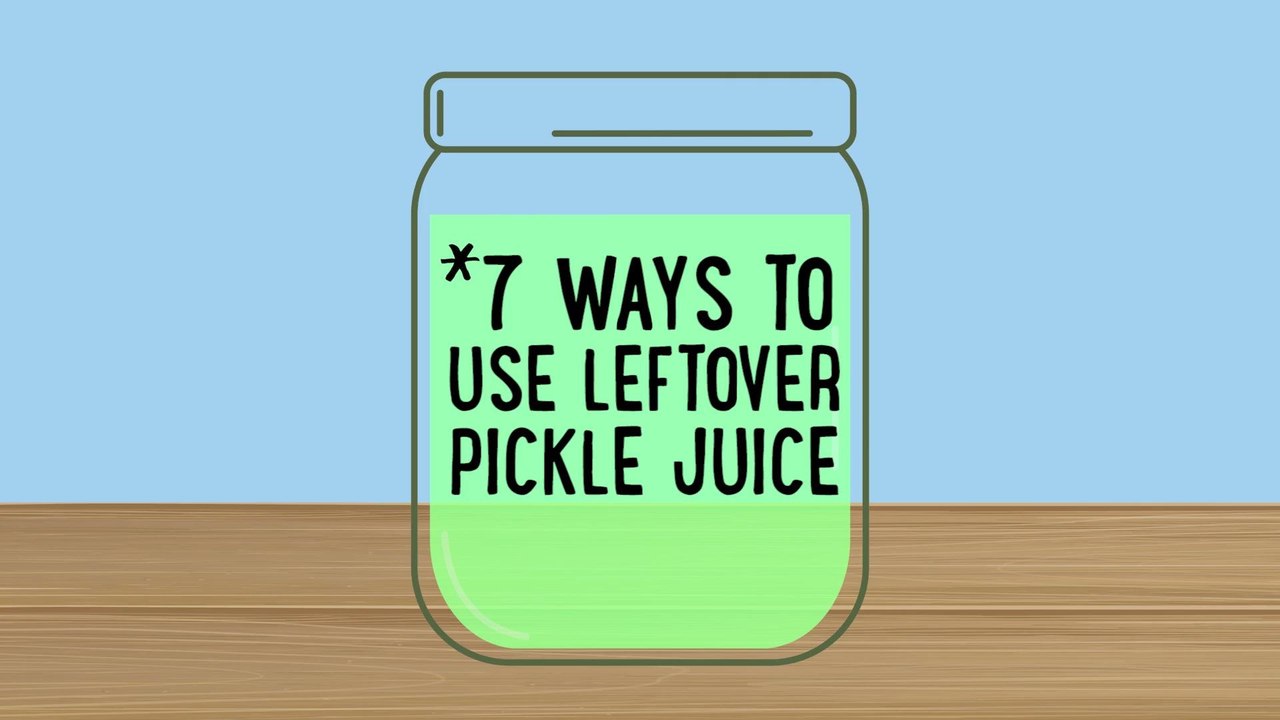 7 Ways to Use Leftover Pickle Juice video Dailymotion