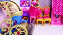 Barbie Girl Glam Dress Dance with Ken in Baby Doll Castle!
