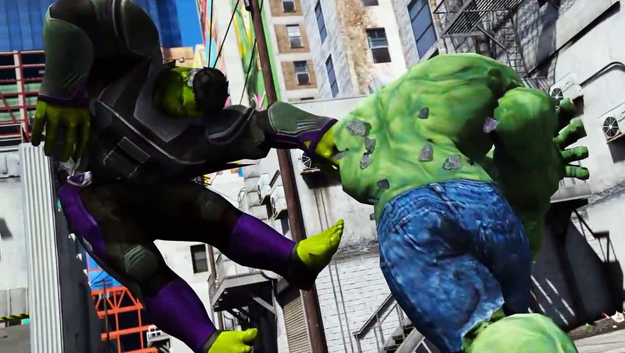 THE INCREDIBLE HULK VS HULK (ENDGAME)