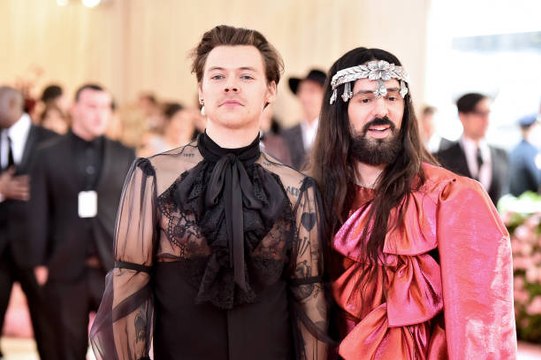 Harry Styles Got His Ears Pierced for the Met Gala