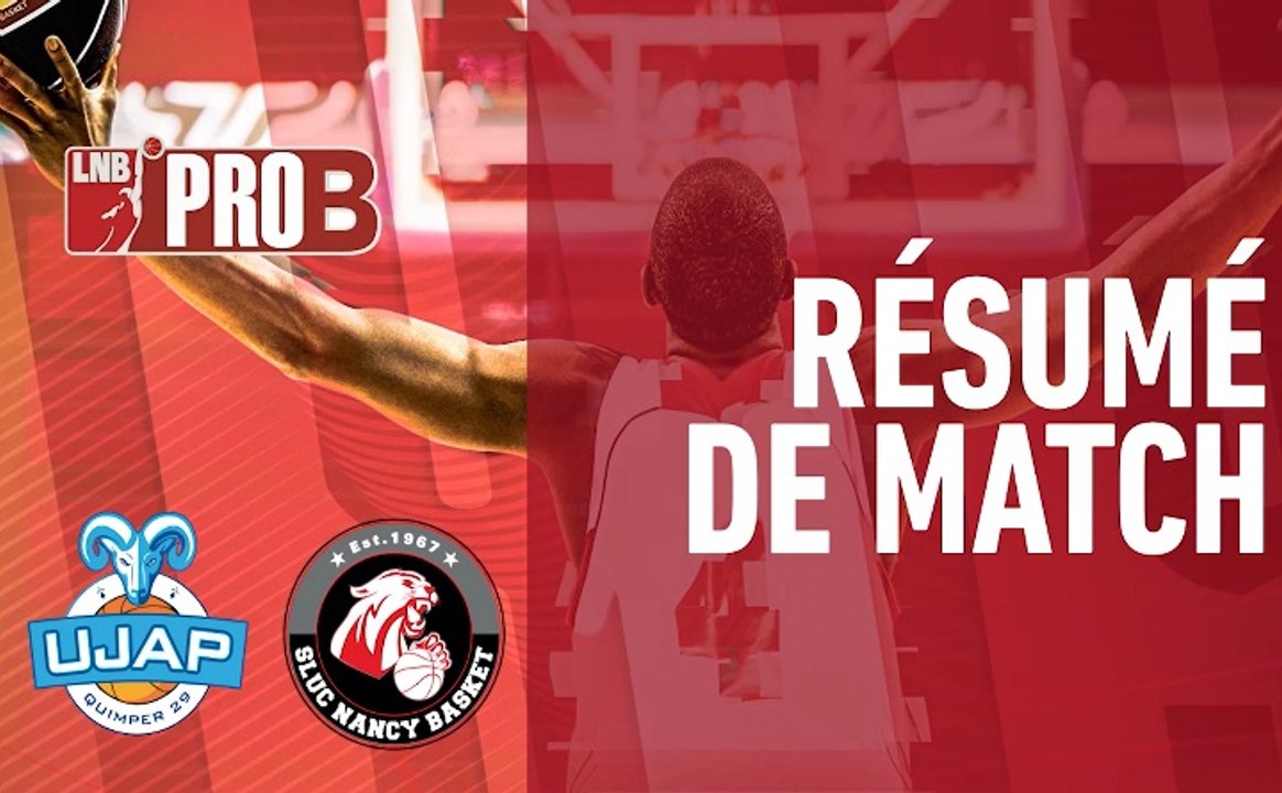 PRO B : Quimper vs Nancy (J31)