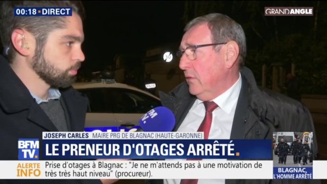 Interpellation du preneur d'otage: pour le maire de Blagnac, c'est un soulagement