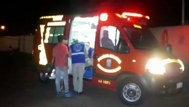 Motociclista sofre fratura em clavícula em colisão com carro no Jardim Veneza
