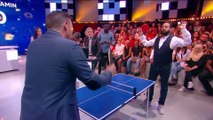 Cyril Hanouna affrontait Benjamin Castaldi au ping-pong !