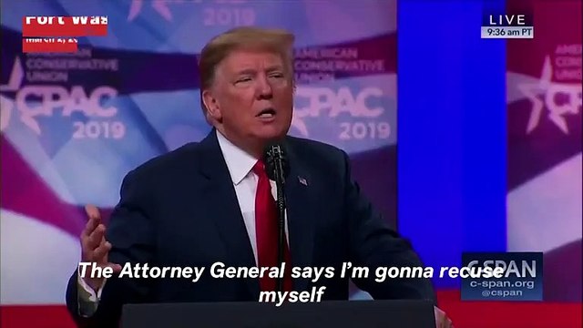 Trump Mocks Jeff Sessions's Southern Accent During CPAC Speech