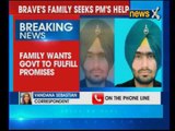 Martyr Mandeep's family refuses to accept the compensation cheque