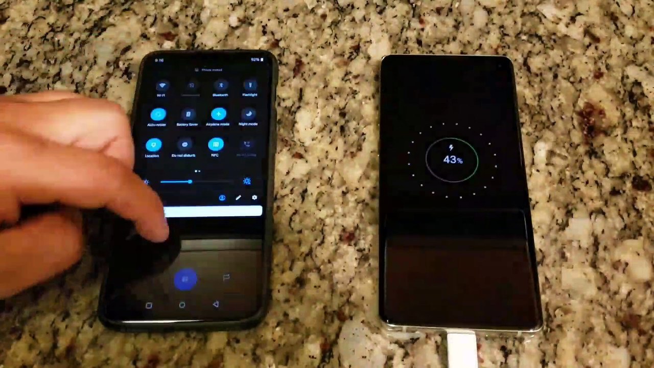 Samsung Galaxy S10 Plus Fast Charging Test