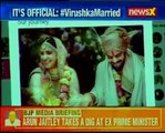 #Virushka_ Virat Kohli, Anushka Sharma post wedding pictures with a beautiful me