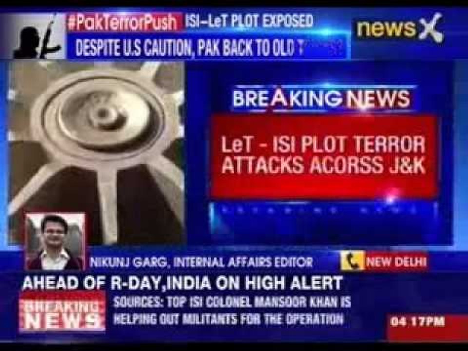 Pakistan plans massive terror push before Republic Day