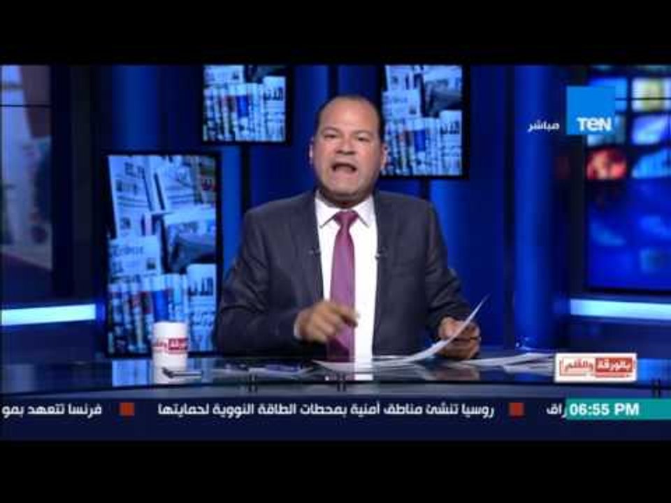 بالورقة والقلم | الديهي يهاجم الكاتب سليمان الحكيم بسبب مقالة بالمصري اليوم: "بتحب أمك لية ؟"