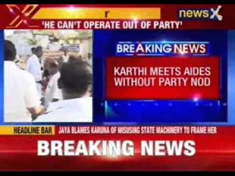 Tamil Nadu Congress Chief attacks Karti Chidambaram