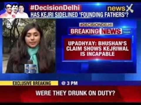BJP hits out at Kejriwal over Bhushan’s statement