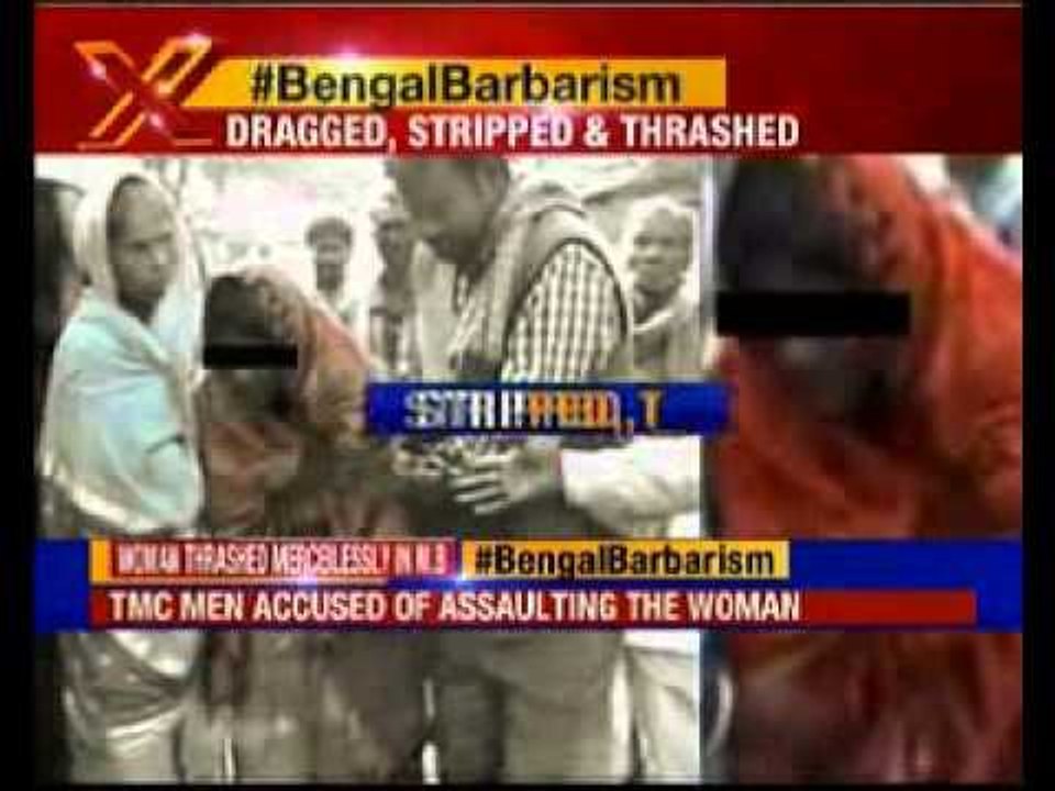 46 year old woman stripped & beaten mercilessly in West Bengal