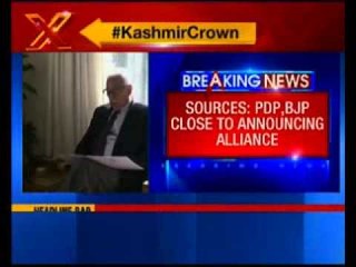 PDP,BJP close to announcing alliance