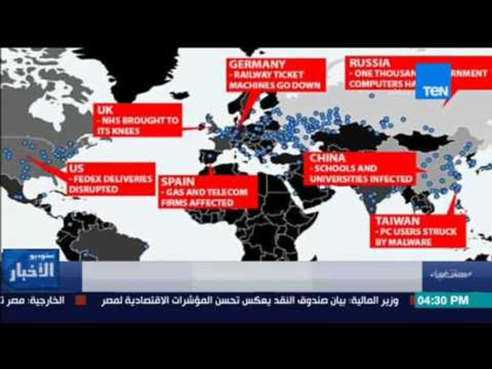 ستوديو الأخبار | خبير يكشف عن كارثة كبرى تهدد العالم ومصر بشأن الفيروسات الخبيثة للبرمجيات