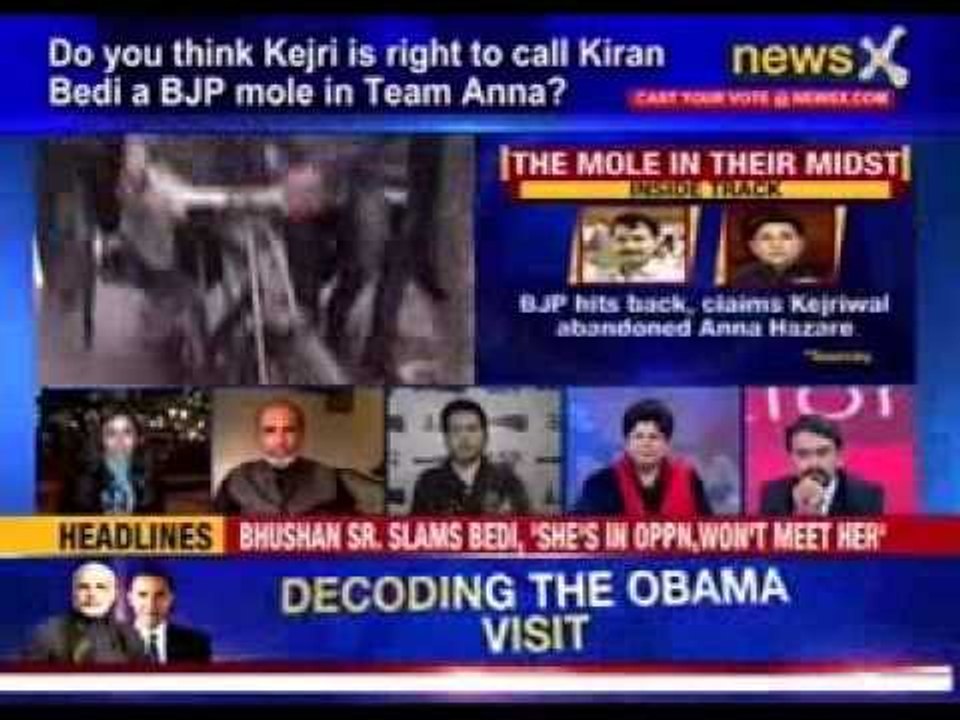 #DecisionDelhi: Kiran-Kejri unsaid code broken