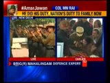 Army chief officers pays tribute to Colonel MN Rai