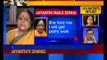 Jayanthi Natarajan slams Sonia, Rahul Gandhi