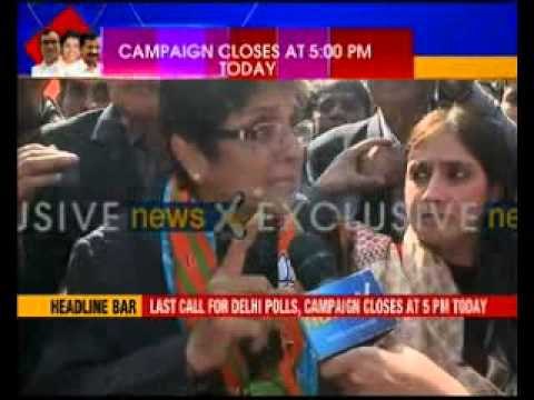 Delhi Elections 2015: Kiran Bedi tweets two priorities for Delhi