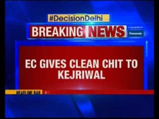 EC gives clean chit to Arvind Kejriwal