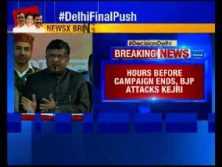 Ravi Shankar Prasad launches fresh attack on AAP