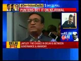 Ajay Maken addresses a press conference in New Delhi.