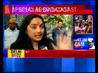 Delhi Assembly Elections 2015: Nupur Sharma casts her vote