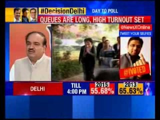 Delhi Assembly Elections 2015: Queues are long, high turnout set