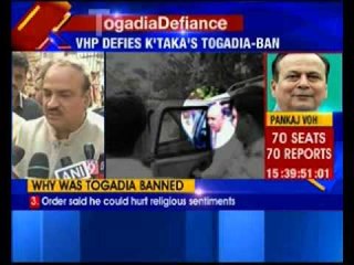 How far will BJP go in Praveen Togadia's defence?