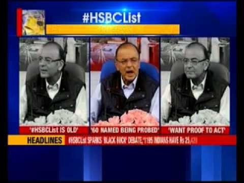 HSBC list: Rupees 25,420 crore deposited in HSBC Indian accounts