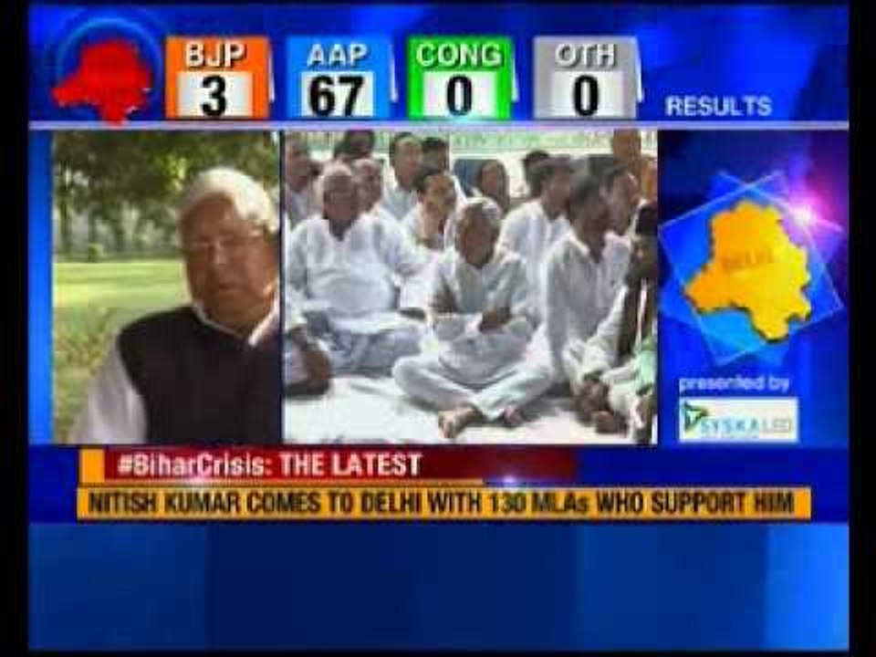 Nitish Kumar to meet President today, plans to parade 130 MLAs