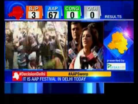 AAP leader Kumar Vishwas gets AAP's victory as birthday gift