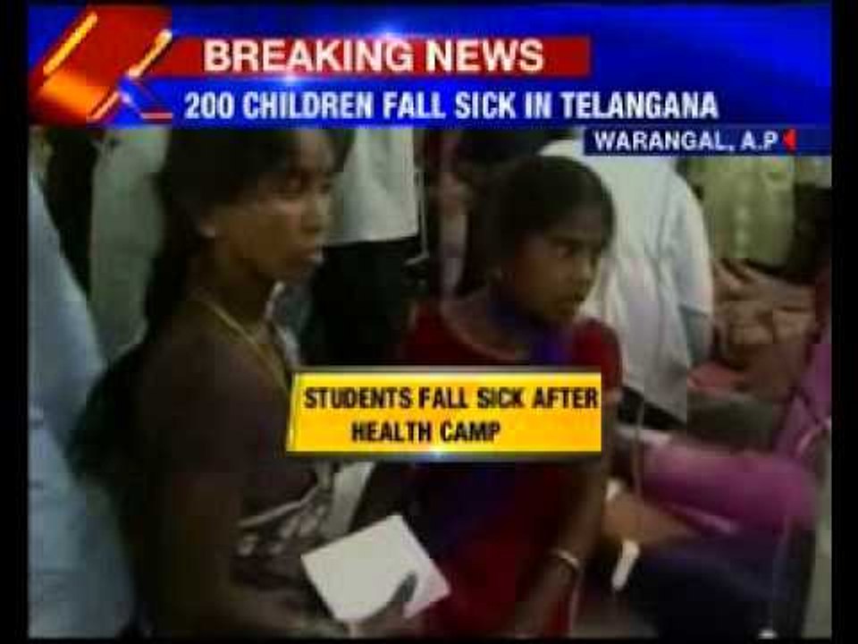 200 children fall sick in Telangana