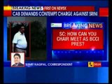 SC slams N Srinivasan for attending BCCI meeting disrespecting its orders