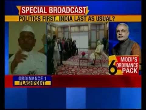 Delhi CM Kejriwal, Rahul Gandhi can join protest but not share stage, says Anna Hazare