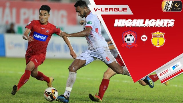 Ngoại binh tỏa sáng, Hải phòng nhẹ nhàng vượt qua Nam Định trên SVĐ Lạch Tray | VPF Media