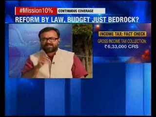 Mission 10% Budget: Today he will just keep it 'neat and tidy'?