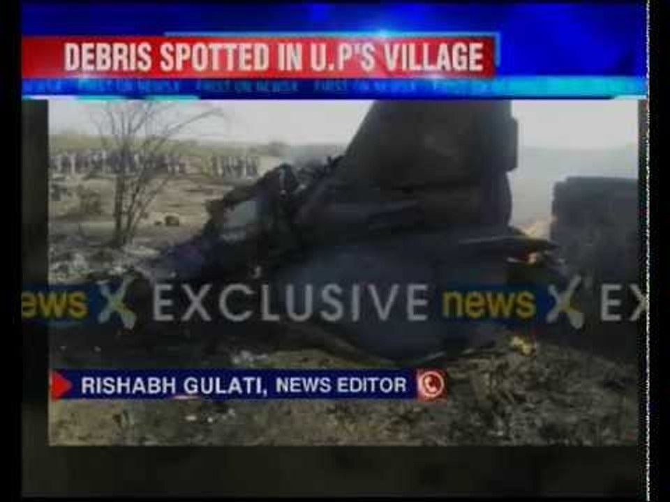 IAF's fighter jet crashes in UP's Chitrakoot